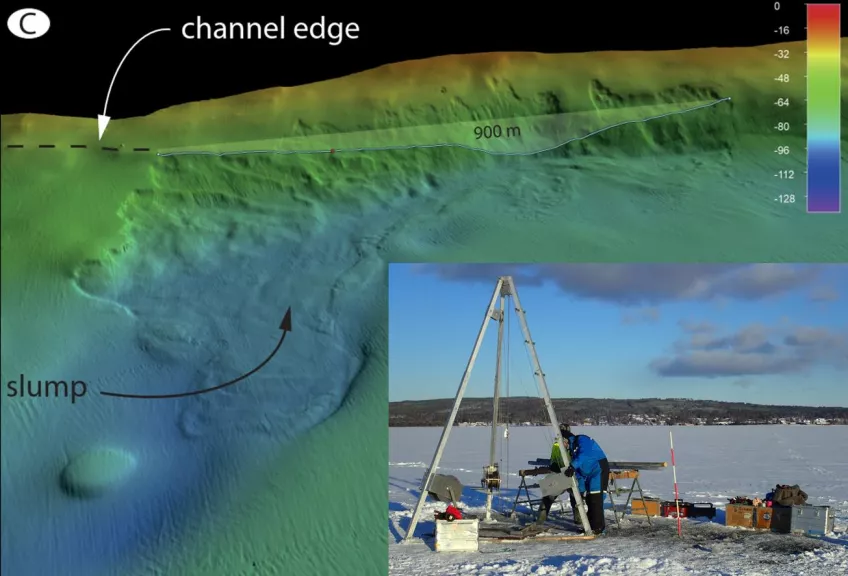 bathymetric image